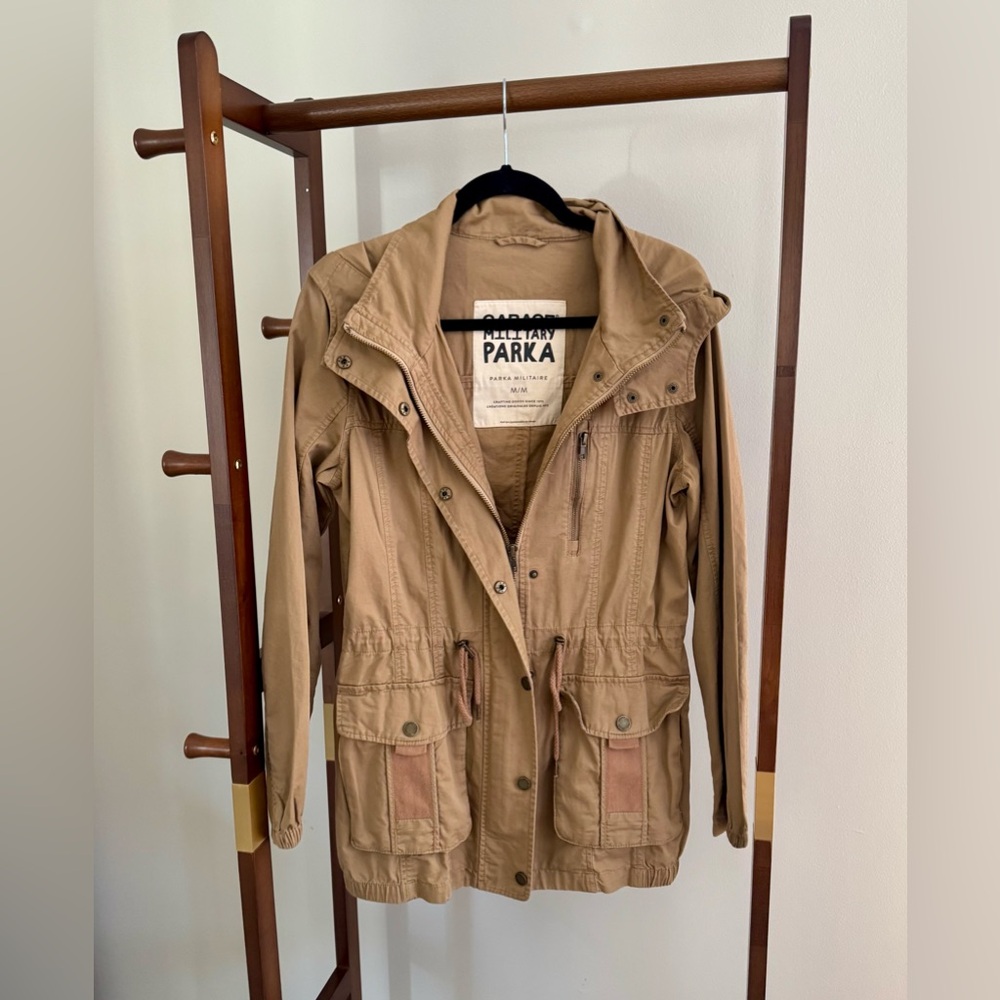 Garage Tan Parka Jacket